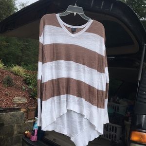 Anthro LEFT OF CENTER sweater M